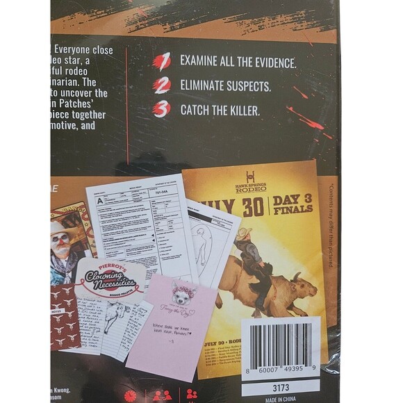Hunt A Killer RIP At The Rodeo Board Game - Picture 3 of 4